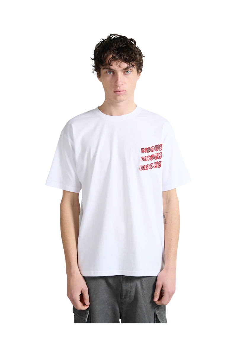 KISSES SKATEBOARDS SONICS T-SHIRT Light Blue