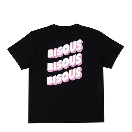 BISOUS SKATEBOARDS T-SHIRT SONICS Black