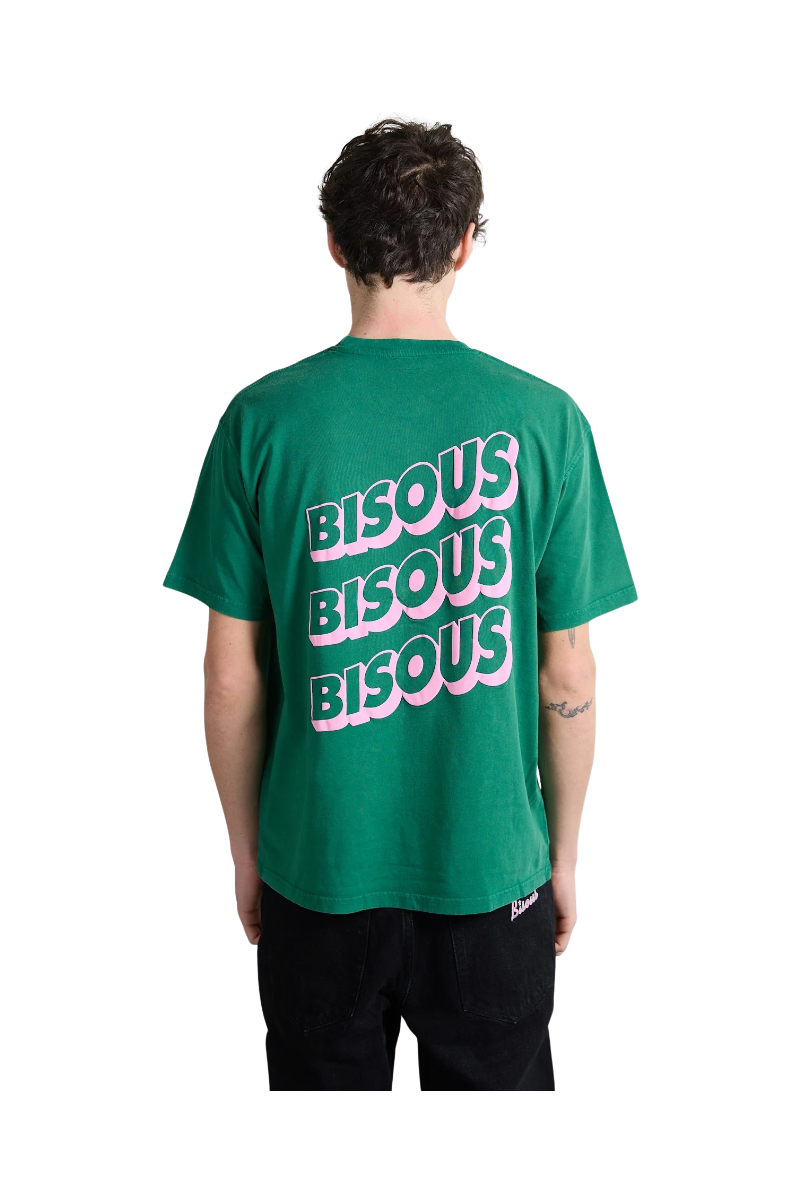 KISSES SKATEBOARDS SONICS T-SHIRT Light Blue