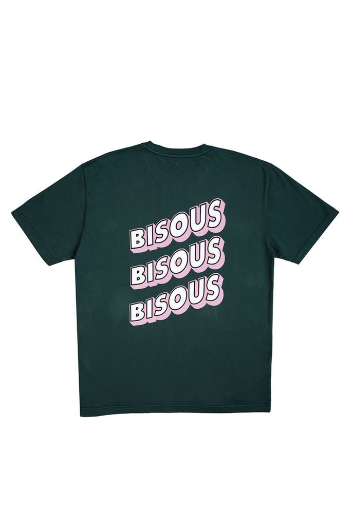 BISOUS SKATEBOARD T-SHIRT SONICS Forest