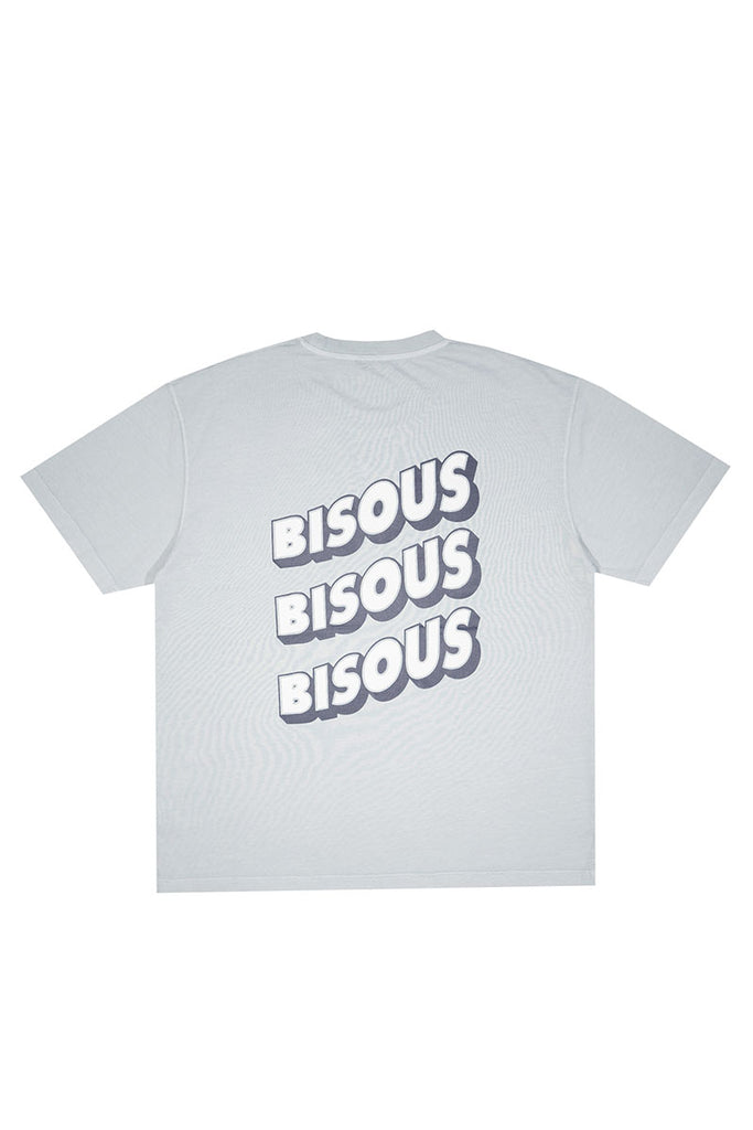 BISOUS SKATEBOARD T-SHIRT SONICS Light Grey