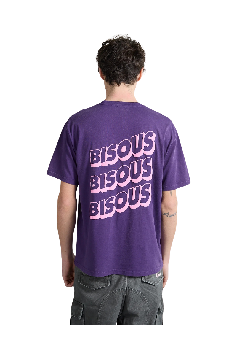 KISSES SKATEBOARDS SONICS T-SHIRT Light Blue