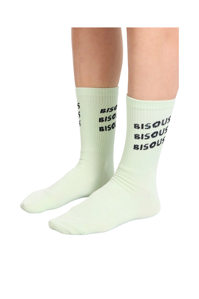 BISOUS SKATEBOARDS SOCKS SONICS Mint