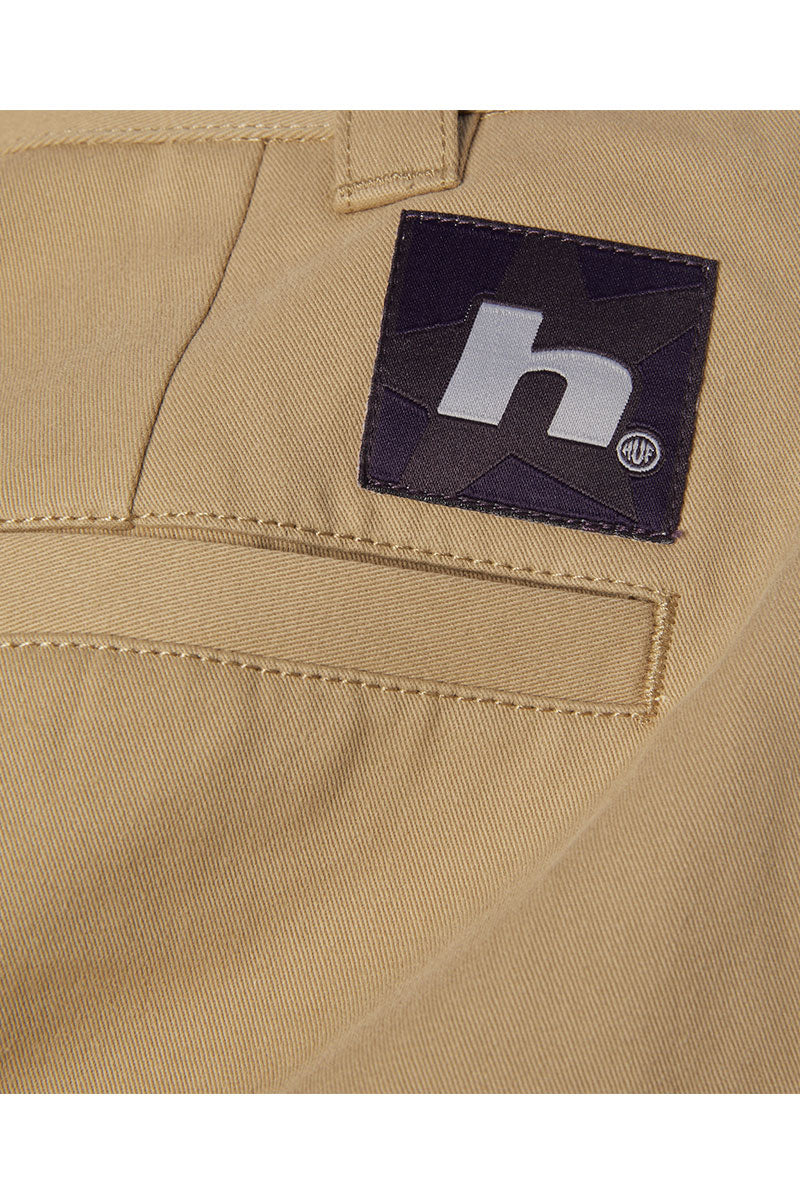 HUF SHORT SORTA LONG CHINO Tan