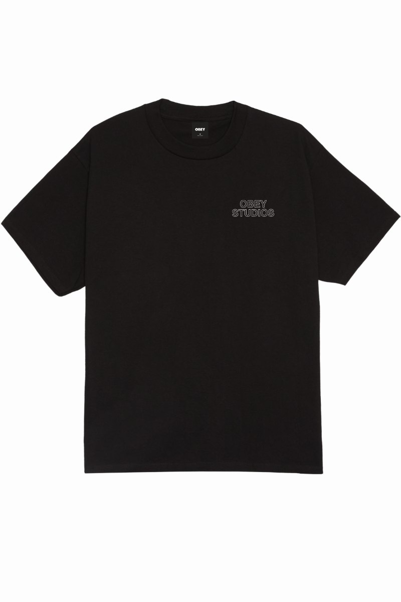 Obey Spectrum T-Shirt Black – view 2
