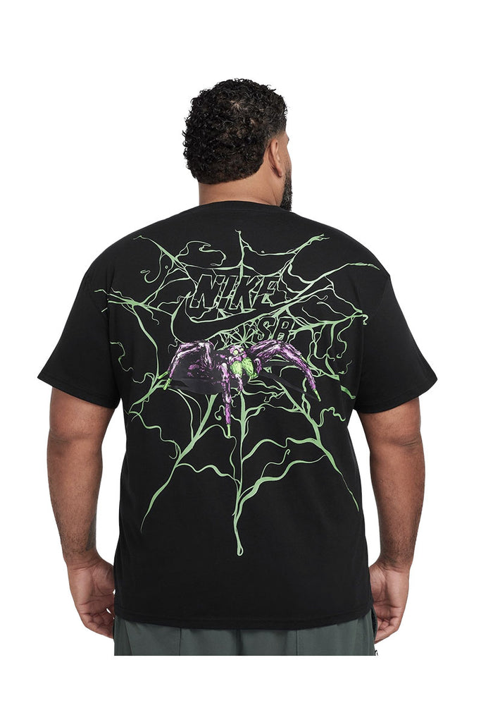 NIKE SB SPIDER T-SHIRT Black (Glow In The Dark)