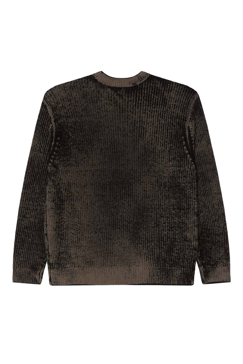 OBEY SPRAY EFFECT SWEATER Black