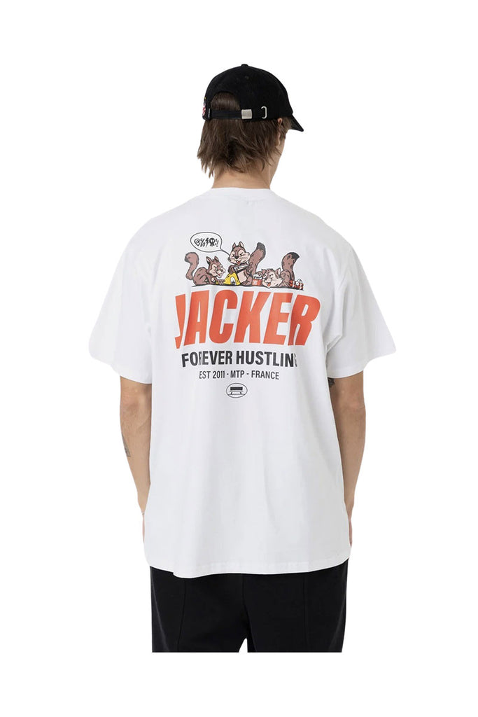 JACKER SQUIRREL GANG T-SHIRT White