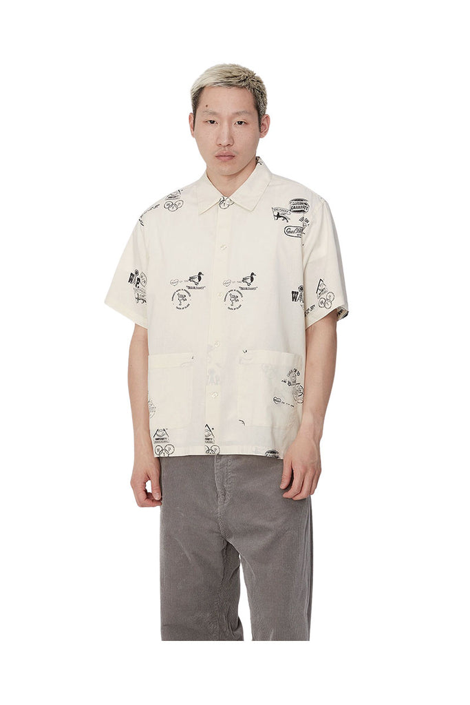 CARHARTT WIP STAMP SHIRT Stamp Print / Wax