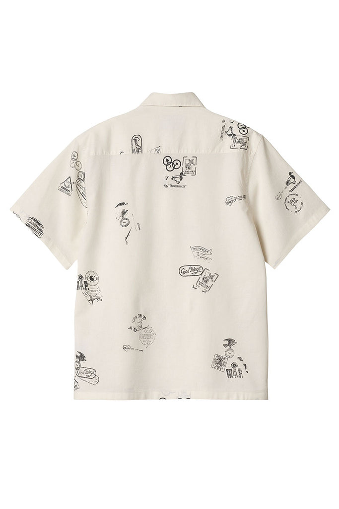 CARHARTT WIP STAMP SHIRT Stamp Print / Wax