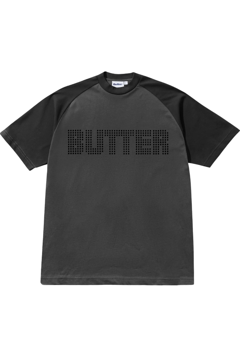 BUTTER STAR RAGLAN T-SHIRT Black