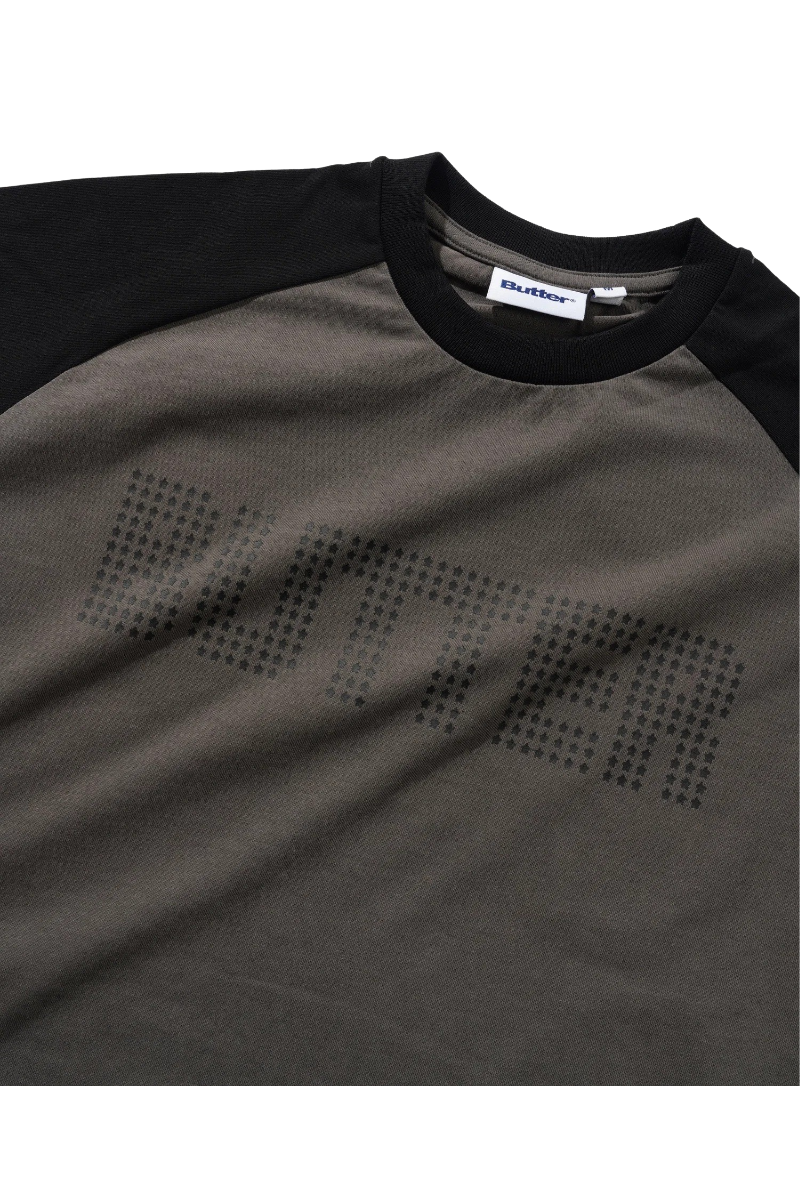 BUTTER STAR RAGLAN T-SHIRT Black