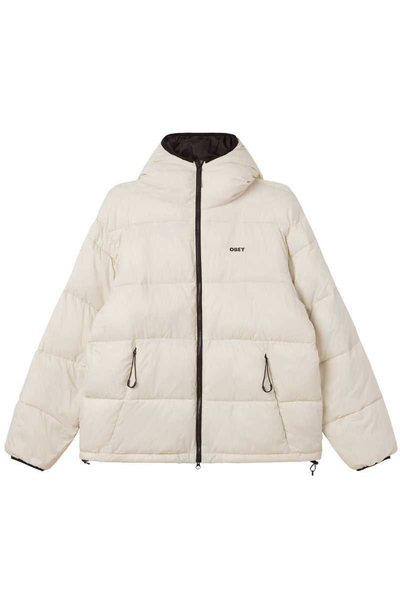 OBEY STRATUS PUFFER White Onyx
