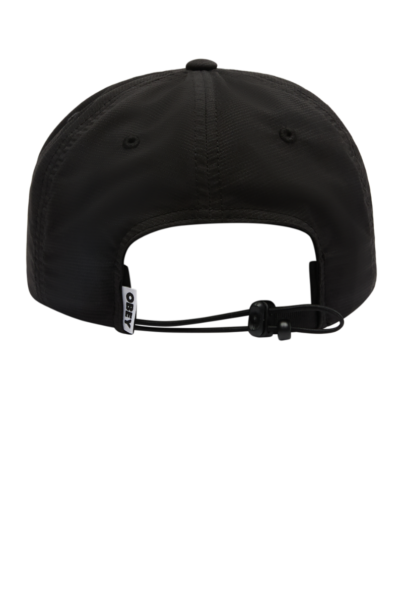 OBEY STRIDE 5 PANEL CAP Black