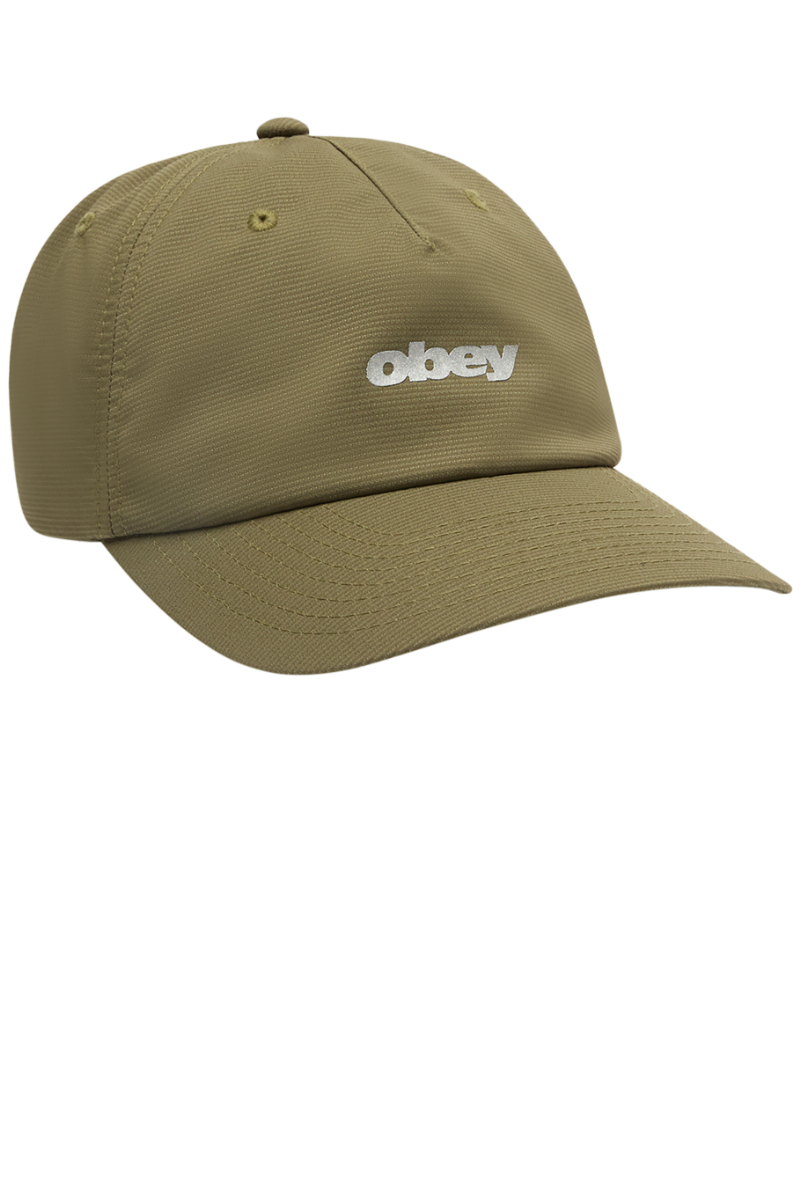 OBEY STRIDE 5 PANEL CAP Olive