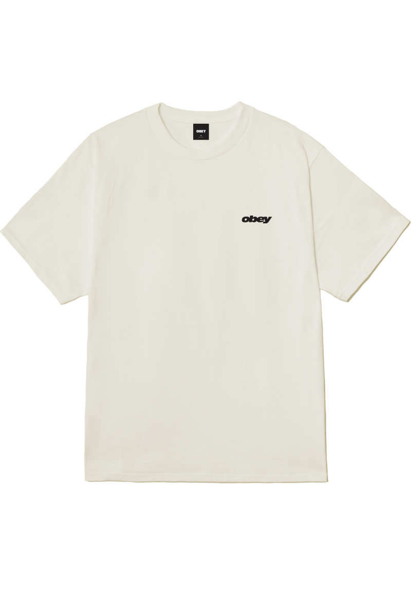 OBEY STRONGER TOGETHER T-SHIRT Vintage White