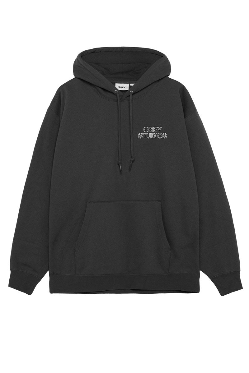 OBEY STUDIO PALETTE HOODIE Black