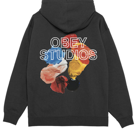 OBEY STUDIO PALETTE HOODIE Black