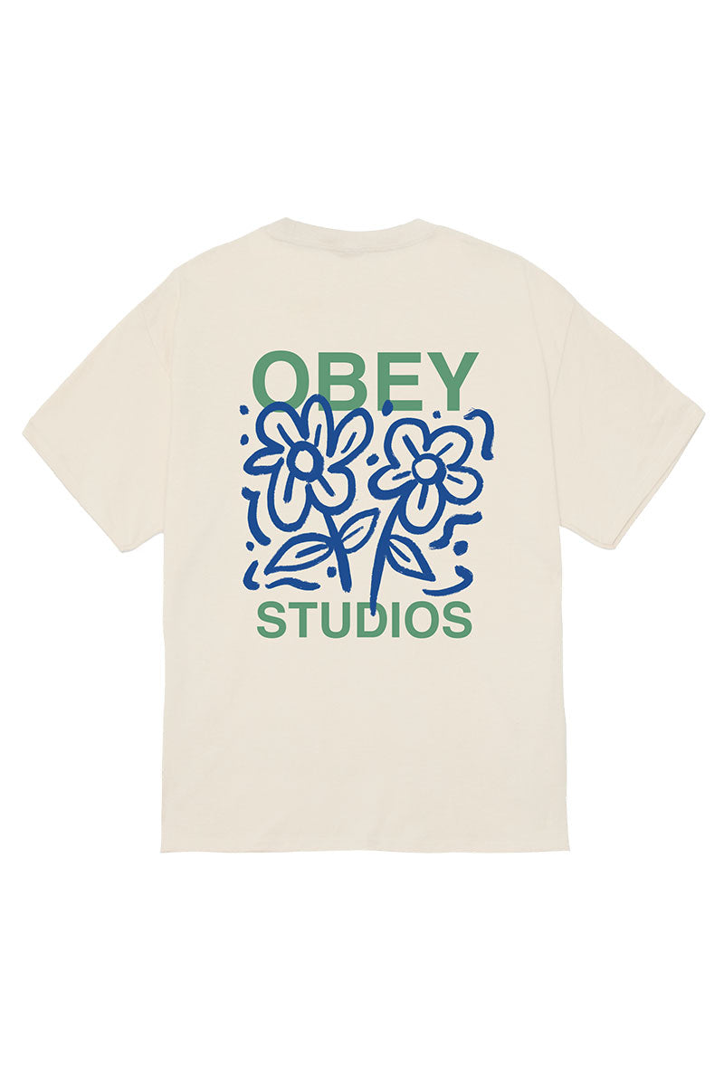OBEY GROWN WITH LOVE T-SHIRT Cream