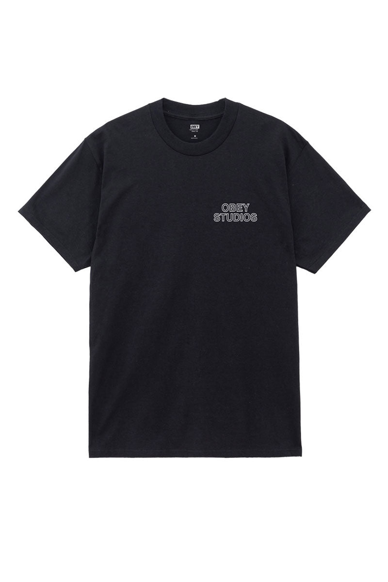 OBEY STUDIO PALETTE T-SHIRT Black