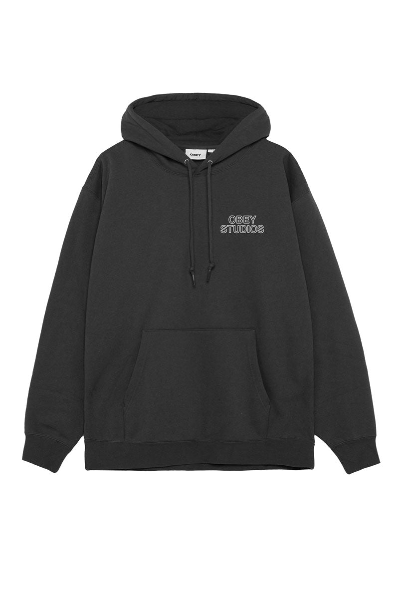OBEY STUDIOS PALETTE HOODIE Black