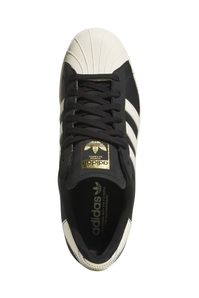 ADIDAS SKATEBOARDING SUPERSTAR 80 ADV Black / White