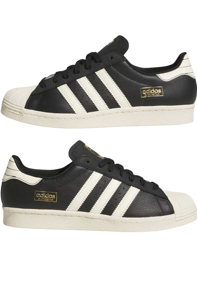 ADIDAS SKATEBOARDING SUPERSTAR 80 ADV Black / White