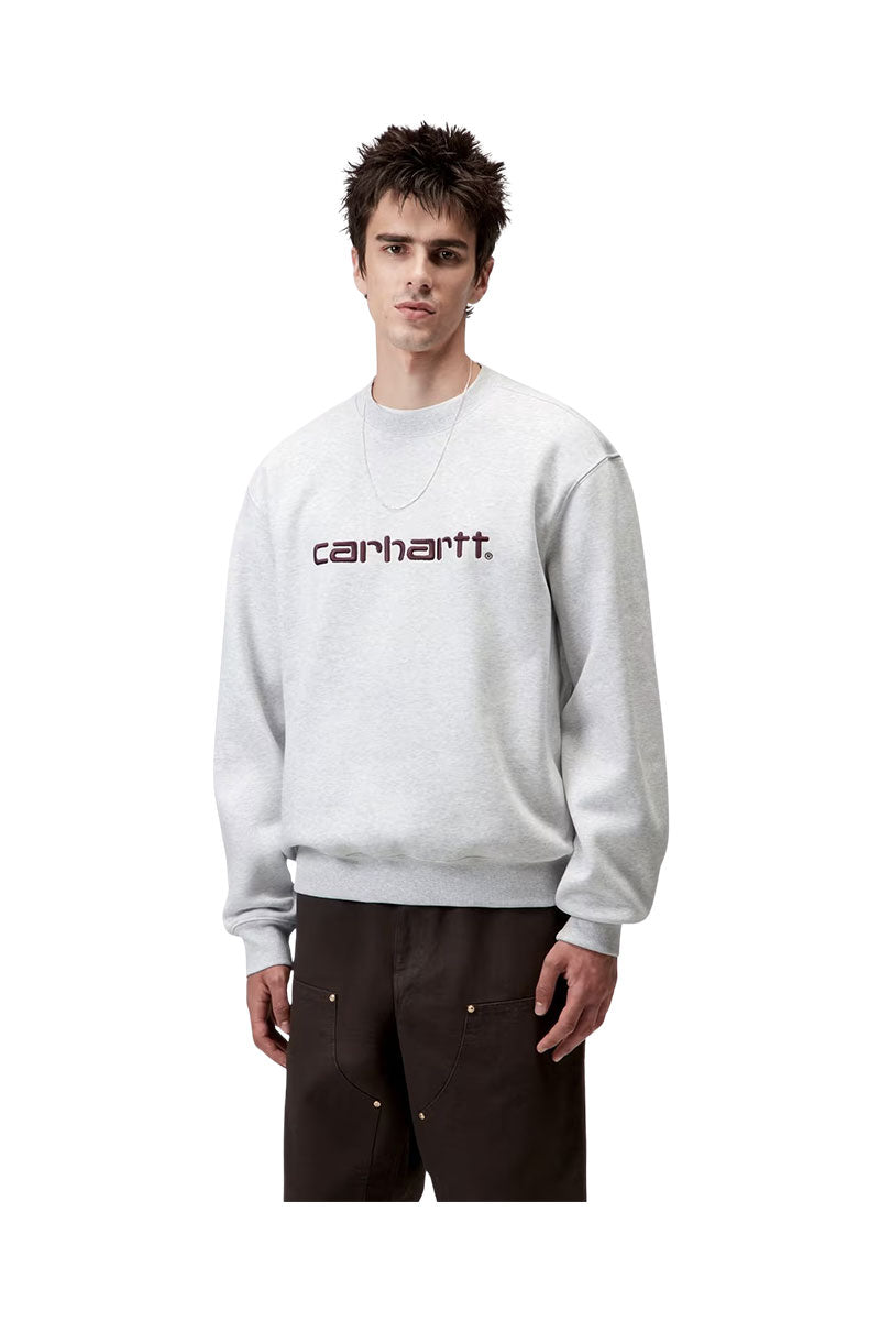 CARHARTT WIP SWEAT Ash Heather / Rondo
