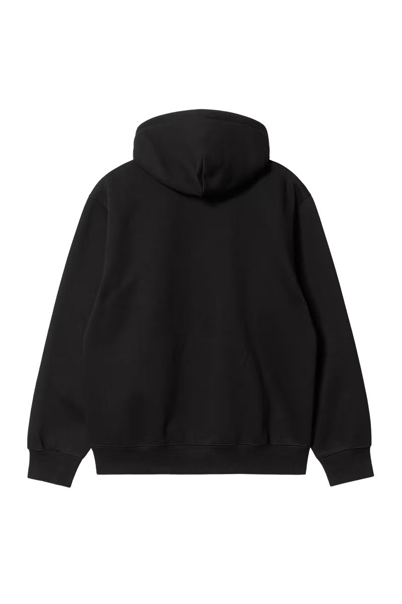 CARHARTT WIP HOODED CARHARTT SWEAT Black / Black