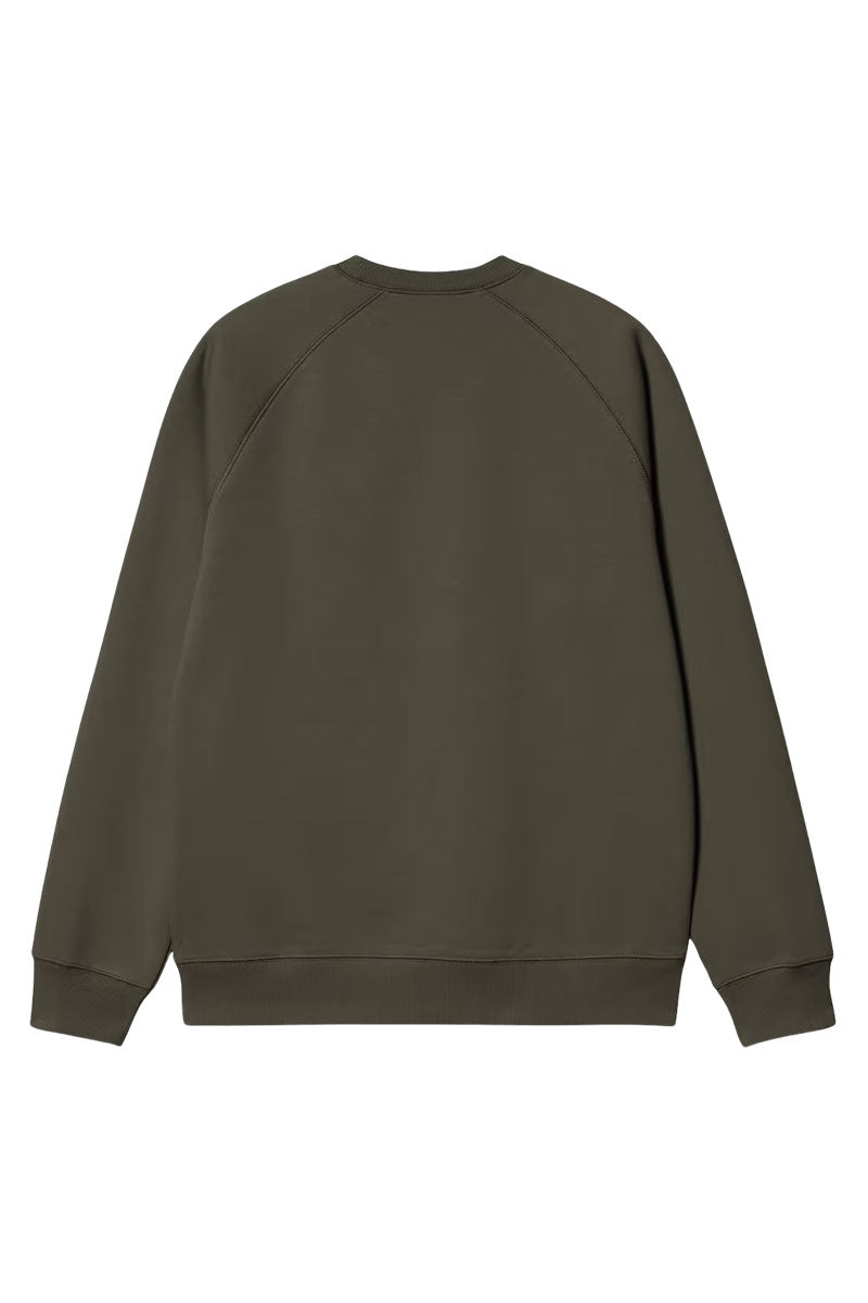 CARHARTT WIP CHASE SWEAT Olive / Gold