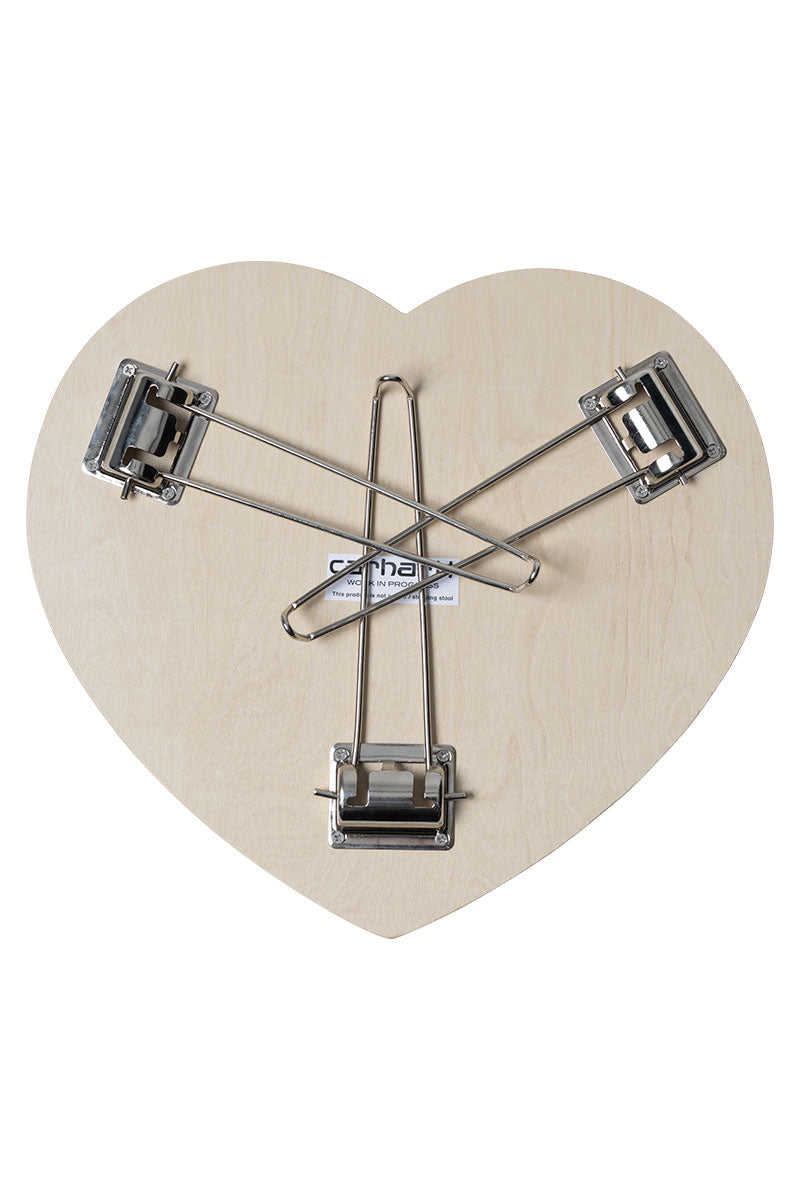 CARHARTT WIP HEART FOLDING TABLE Scarlet / White