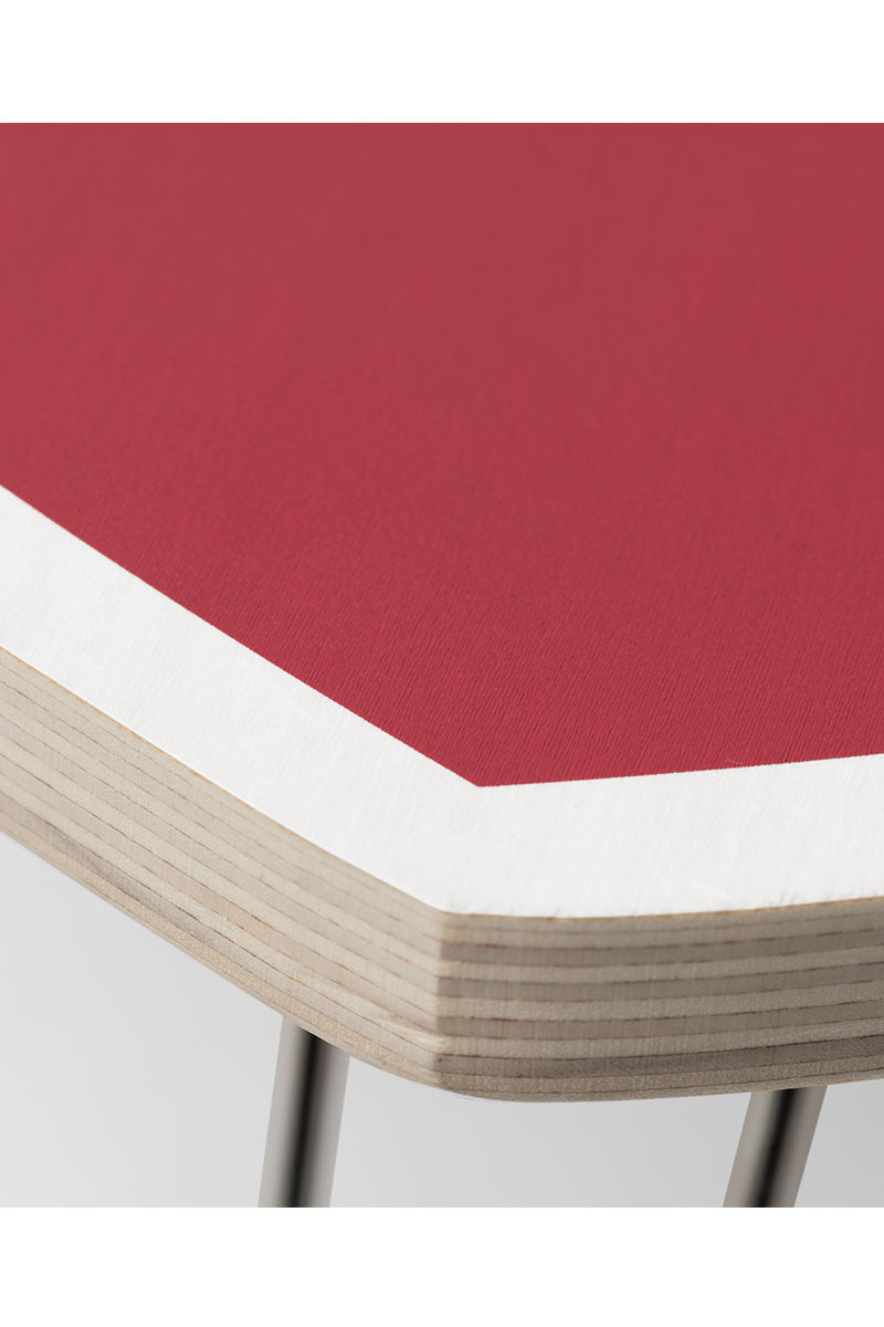 CARHARTT WIP HEART FOLDING TABLE Scarlet / White