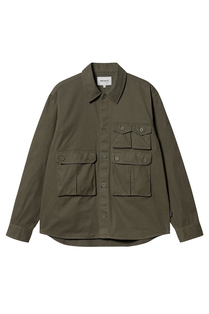 CARHARTT WIP L/S TRACKER SHIRT Office Green