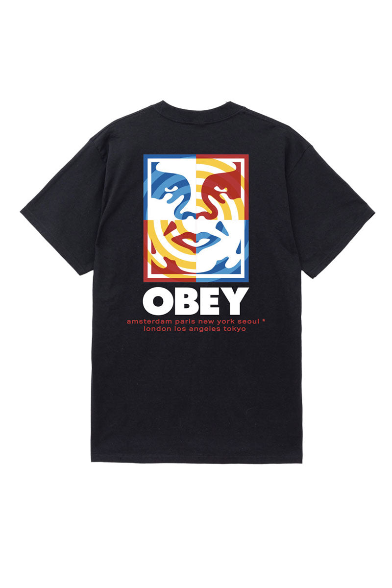 OBEY TARGET ICON T-SHIRT Black