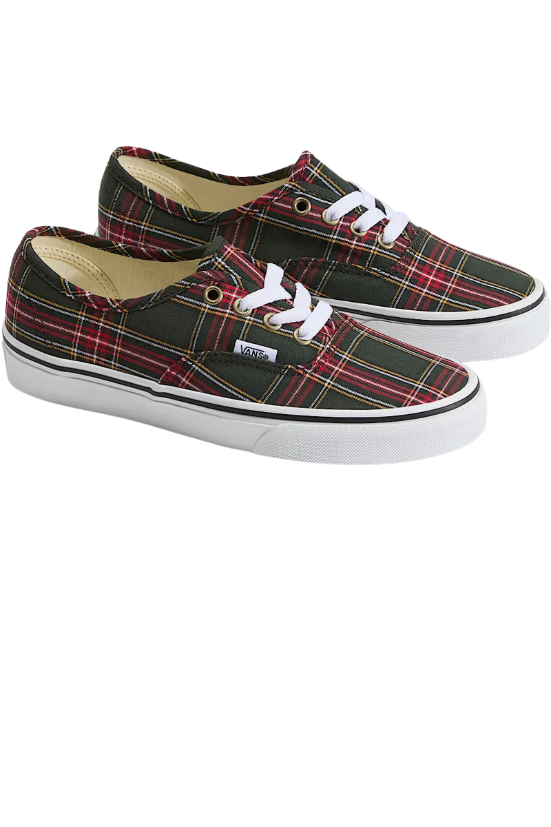 VANS AUTHENTIC TARTAN Red Green