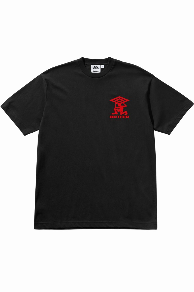 Butter Goods Diamond Terrain T-Shirt Black – view 2