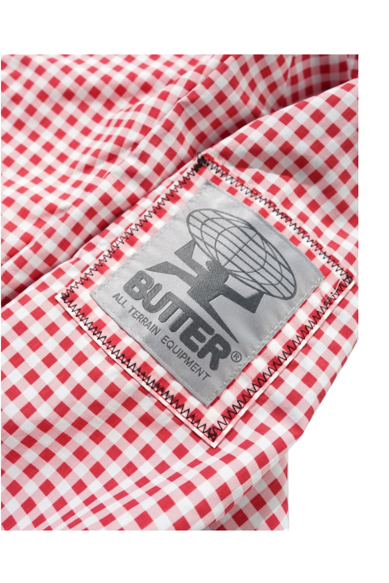BUTTER TERRAIN ANORAK Red Gingham