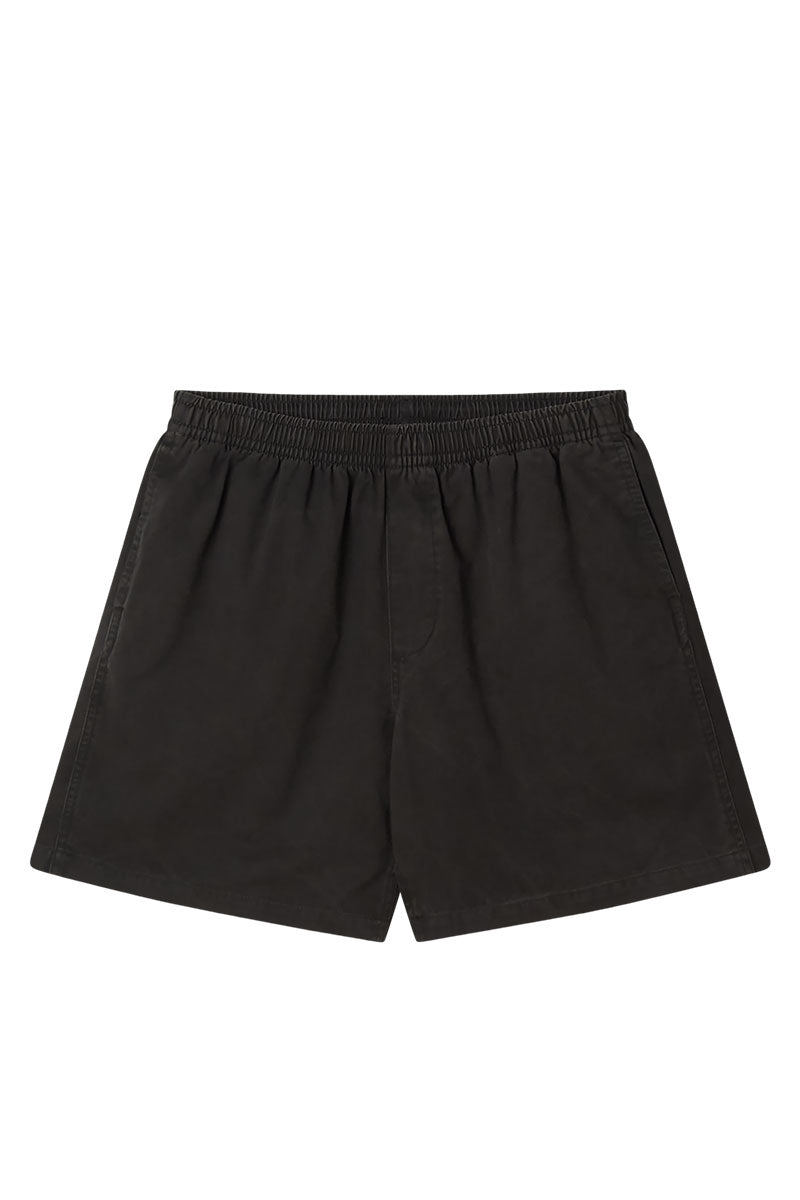 OBEY THEO EASY SHORT Black Faded Wash