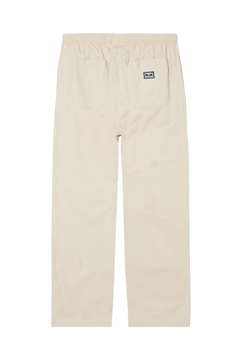 OBEY THEO EASY PANT Birch Faded Wash