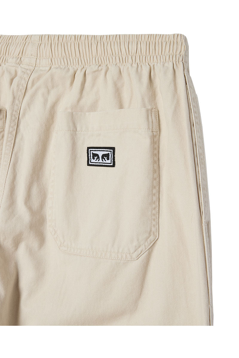 OBEY THEO EASY PANT Birch Faded Wash