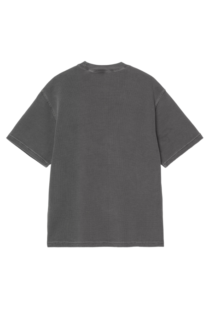 CARHARTT WIP NELSON WAFFLE T-SHIRT Black