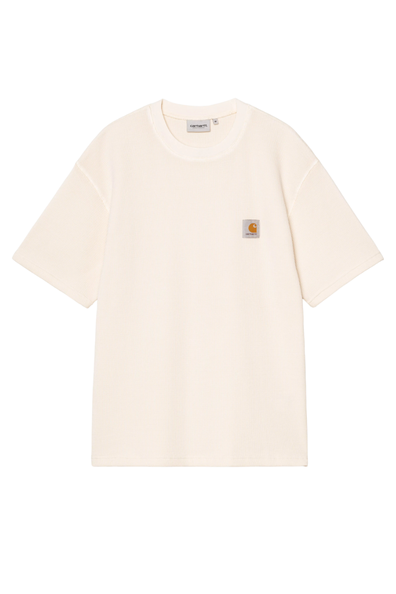 CARHARTT WIP NELSON WAFFLE T-SHIRT Natural