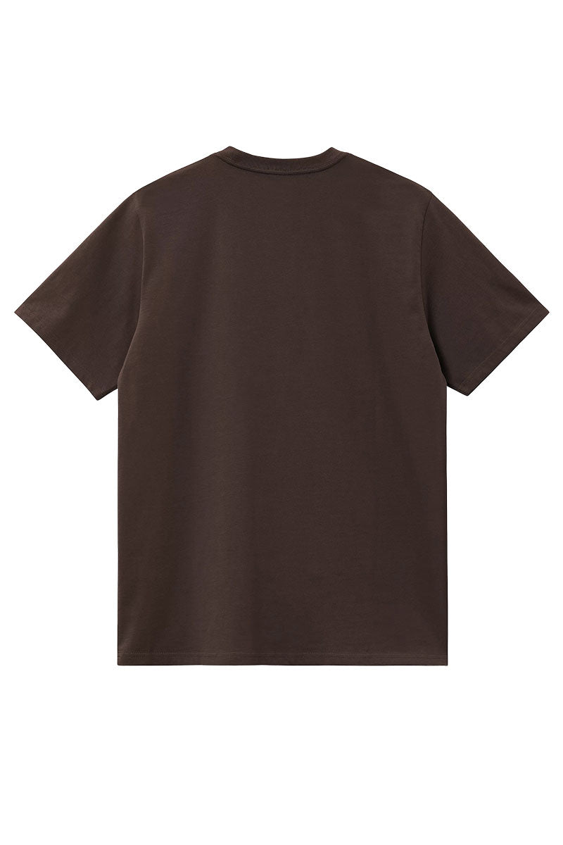 CARHARTT WIP CHASE TEE Tobacco  / Gold
