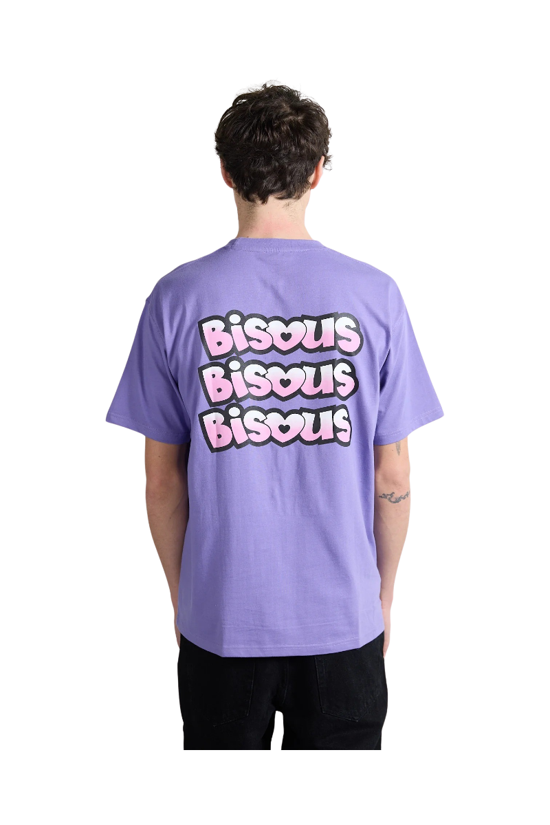 KISSES SKATEBOARDS SONICS T-SHIRT Light Blue