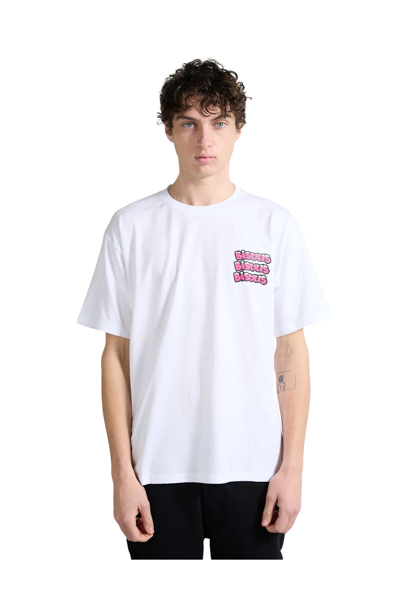 KISSES SKATEBOARDS SONICS T-SHIRT Light Blue
