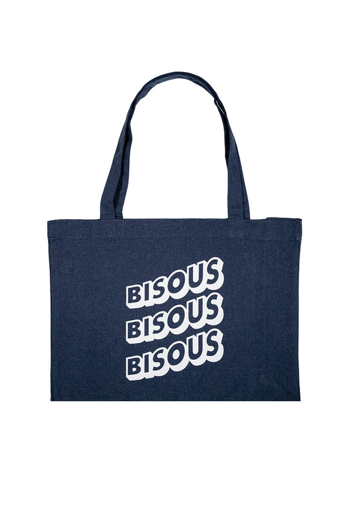 KISSES SKATEBOARD TOTE BAG SONICS Denim