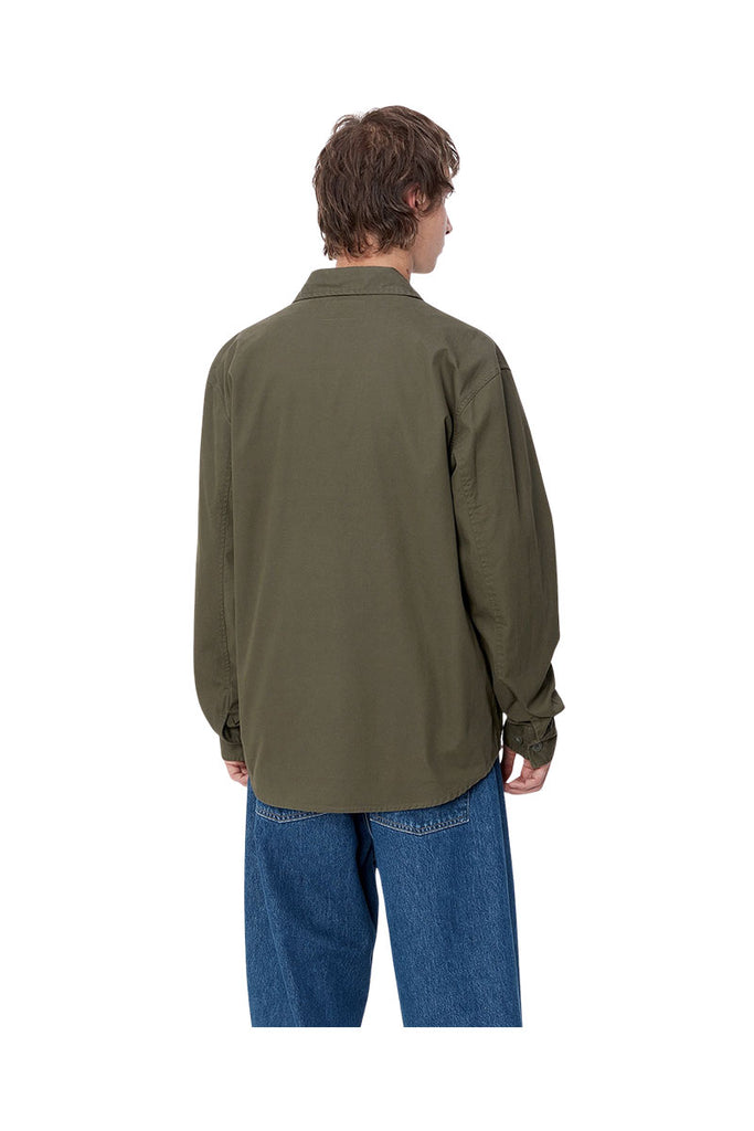 CARHARTT WIP L/S TRACKER SHIRT Office Green