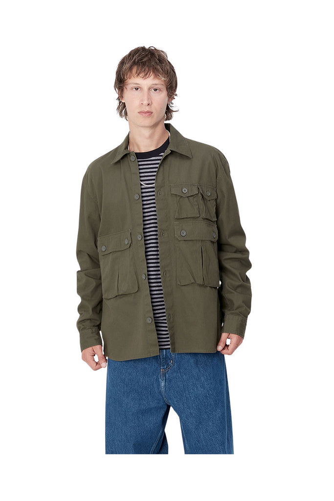 CARHARTT WIP L/S TRACKER SHIRT Office Green