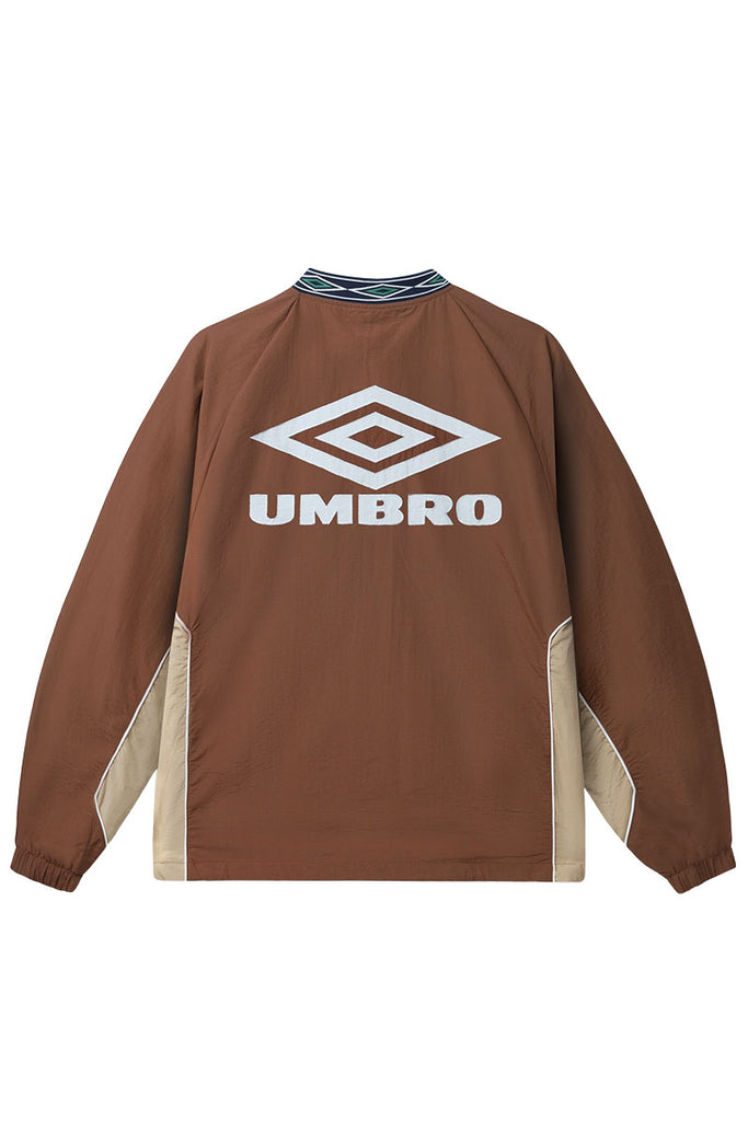 BUTTER x UMBRO TRAINY PULLOVER Chocolate / Tan