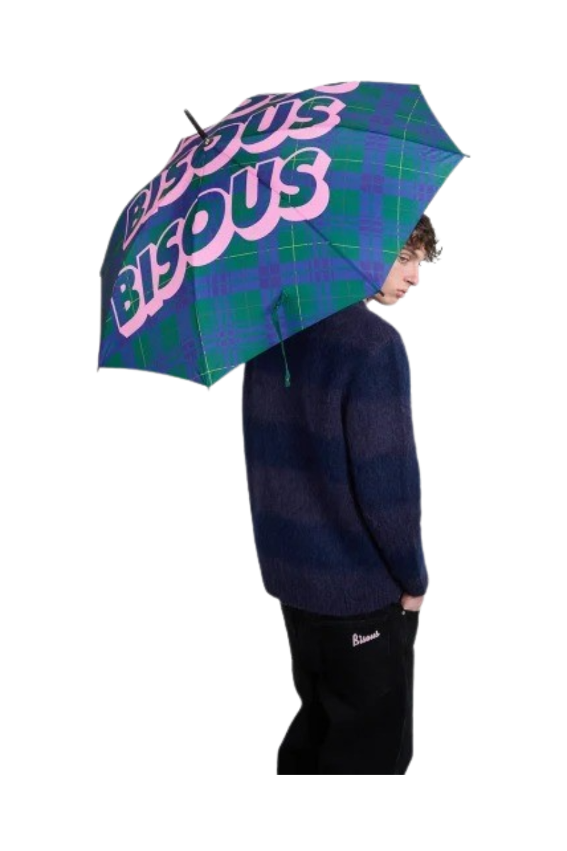 BISOUS SKATEBOARDS UMBRELLA SONICS Tartan